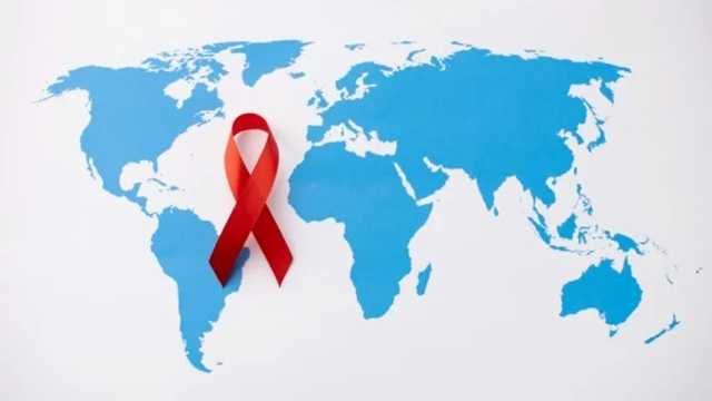 Lazo rojo por el día mundial del SIDA. (Foto: Freepik)